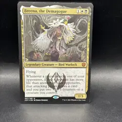 Breena, the Demagogue (Display Commander) - Thick Stock Commander 2021 Foil - Image 1