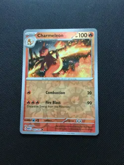 2023 Near Mint Pokemon Charmeleon 05/165 Reverse Holo Scarlet Violet 151 English - Image 1