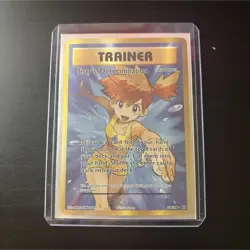 Pokemon TCG Misty's Determination Full Art Holo Ultra Rare Evolutions 108/108 - Image 1