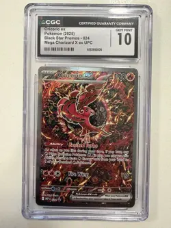 Pokemon Oricorio EX 024 Promo Mega Charizard EX UPC CGC 10 Gem Mint - Image 1
