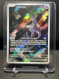 Mewtwo SVP 052 Black Star Promo Holo Pokemon 2023 Scarlet & Violet NM - Image 1