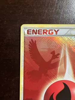 Fire Energy 89/95 Crosshatch Holo Pokemon Call Of Legends Play! Promo NM #1 - Image 2