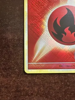 Fire Energy 89/95 Crosshatch Holo Pokemon Call Of Legends Play! Promo NM #1 - Image 5
