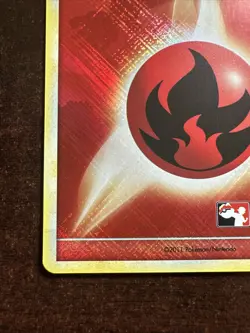 Fire Energy 89/95 Crosshatch Holo Pokemon Call Of Legends Play! Promo NM #2 - Image 5