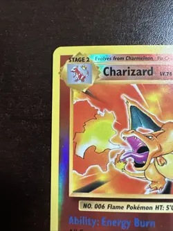 Charizard 11/108 Reverse Holo Pokemon TCG XY Evolutions LP EDGE DING - Image 2