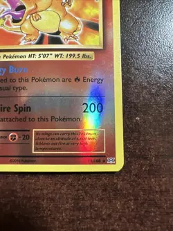 Charizard 11/108 Reverse Holo Pokemon TCG XY Evolutions LP EDGE DING - Image 4
