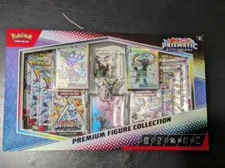 Pokemon TCG Prismatic Evolutions Premium Figure Collection Sealed New - Image 1