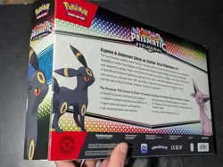 Pokemon TCG Prismatic Evolutions Premium Figure Collection Sealed New - Image 2