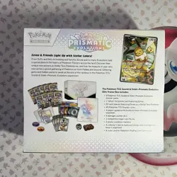 Pokemon Scarlet & Violet Prismatic Evolutions Elite Trainer Box ETB - New/Sealed - Image 2