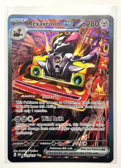 Pokemon TCG Revaroom EX Scarlet & Violet Obsidian Flames 224/197 Ultra Rare NM - Image 2