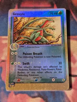 Grovyle 31/109 Ruby Sapphire LP/MP reverse holo Pokemon - Image 1