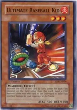 Ultimate Baseball Kid - SD3-EN009 - Common - 1st Edition - Lightly Played - Image 1
