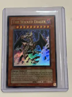 The Wicked Eraser - JUMP-EN016 - Ultra Rare - Limited Edition - YuGiOh-LP - Image 1