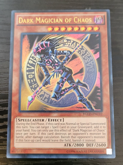 Yu-Gi-Oh Dark Magician of Chaos Ultra Rare YGLD-ENC02 Nm - Image 1