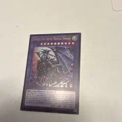 Yu-Gi-Oh! Timaeus the United Magical Dragon 1st Edition Holo Fusion/Effect - Image 4