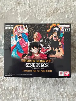 One Piece TCG OP-09 Emperors in the New World Booster Box | New & Unsealed - Image 1