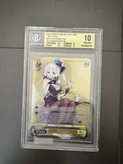 Illustrious SP Azur Lane AZL/S102-TE35SP English Gold Signature BGS 10 - Image 1