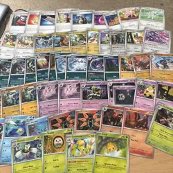 Part Complete Pokemon Card Set Shrouded Fable Holo Rare Bundle Joblot X53 Lot 3 - Image 1