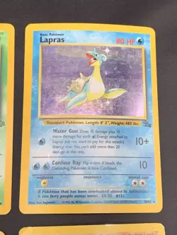 Vintage Pokemon Cards Holo Rare WOTC Lot Fossil, Jungle, Base Set, Mewtwo MP-DMG - Image 4
