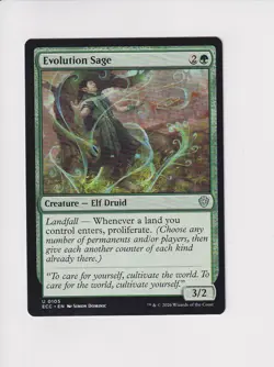 MAGIC THE GATHERING MTG COMMANDER: LORWYN EVOLUTION SAGE - Image 1