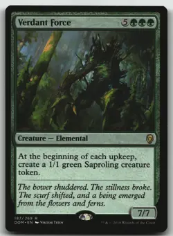 Verdant Force R Dominaria 187 LP - Image 1