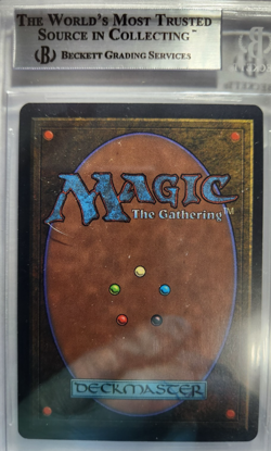 MTG - Beta - 1993 - Black Vise - #234 - Beckett Graded 7.5 - Image 2