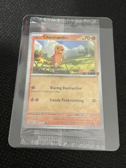 Charmander #4/165 - 151 EB GAMES Stamp Promo Pokemon TCG - SEALED - Image 3