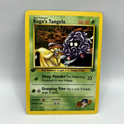 Pokemon TCG - Koga's Tangela 81/132 1st Edition - WOTC Gym Challenge - NM - Image 1