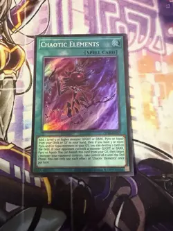 YuGiOh Chaotic Elements OP30-EN011 super rare nm - Image 1