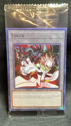 🔥 SEALED Yu-Gi-OH! Varis & Borreload Dragon TKN5-EN041 Token Promo 🔥 - Image 1