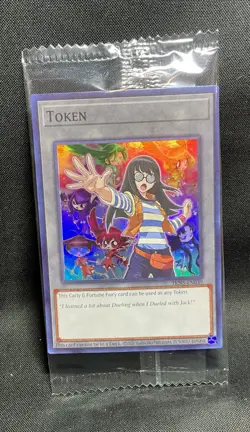 ✨ SEALED Yu-Gi-Oh! Carly & Fortune Fairy Token TKN5-EN039 Promo ✨ - Image 1