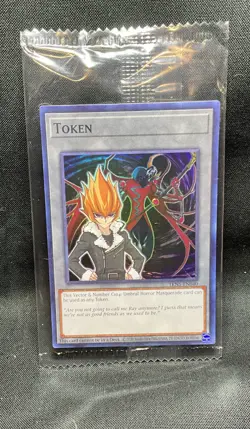 🎭 Vector & Number C104 TKN5-EN040 Token – Yu-Gi-Oh! Promo - Blast Protocol 🎭 - Image 1