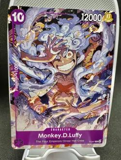 Monkey.D.Luffy P-041 One Piece TCG Card Game English NM Purple Promo (041) - Image 1