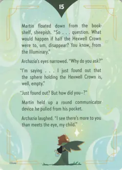 Disney Lorcana Archazia's Island EN 7 Regular Art Card 15 - Image 1