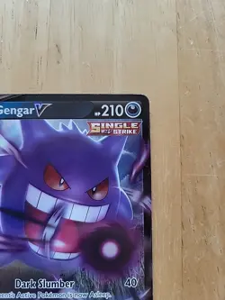 Pokemon TCG Fusion Strike Gengar v Ultra Rare Holo Card 156/264 NM - Image 4
