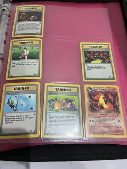 Pokemon Vintage WOTC Cards Bundle Binder 155+ cards some holos and rare - Image 2