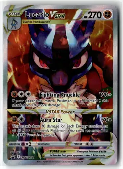 Lucario VSTAR SWSH291 SWSH: Sword & Shield Promo Cards Holo Pokemon NM - Image 1