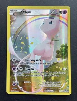 Pokemon Card Black Star XY Promo : MEW XY110 Mythical Collection - EX/NM - Image 1