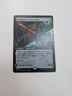 MTG - Extinguisher Battleship (Extended Art) - Edge of Eternities NM/M Condition - Image 1