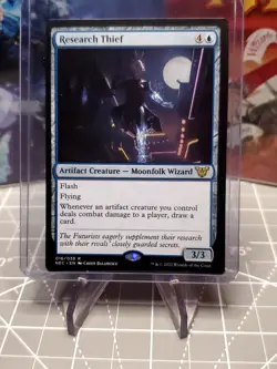 Research Thief R MTG Commander: Kamigawa: Neon Dynasty M/NM, - Image 1