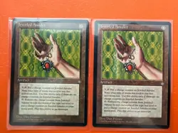 2x Very Lightly Played Jeweled Amulet Ice Age Mtg Magic the Gathering - Image 1