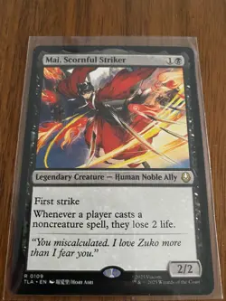 Mai, Scornful Striker - NM TLA MTG - Avatar: The Last Airbender - Image 1