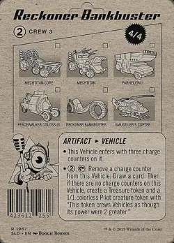 Magic The Gathering MTG RECKONER BANKBUSTER Secret Lair NM Near Mint - Image 2