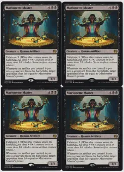 MTG 4X Marionette Master X4 Kaladesh Magic - SP/NM - Image 1