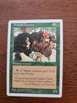 1 BANNED MTG Pradesh G Fifth Edition 1997 Magic The Gathering - Image 1