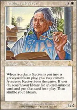 1x Academy Rector Heavy Play MTG Magic - Kid Icarus - - Image 1