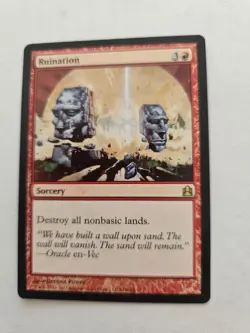 Mtg Ruination Commander Regular - Image 1