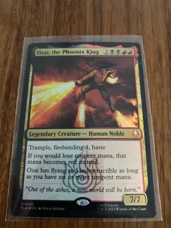 Ozai, the Phoenix King (Foil) - NM TLA MTG - Avatar: The Last Airbender - Image 1