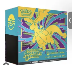 2x Pokemon Center Ascended Heros ETB Factory Sealed In Hand Brand New - Image 1