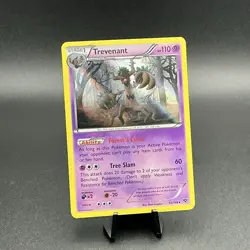 Pokemon TCG Trevenant 55/146 XY Holo Rare - Image 1